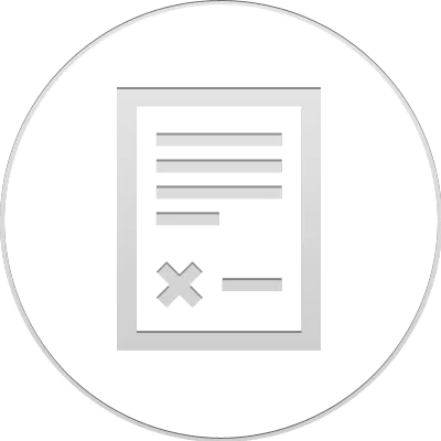 Icone de Garantia de móveis em contrato